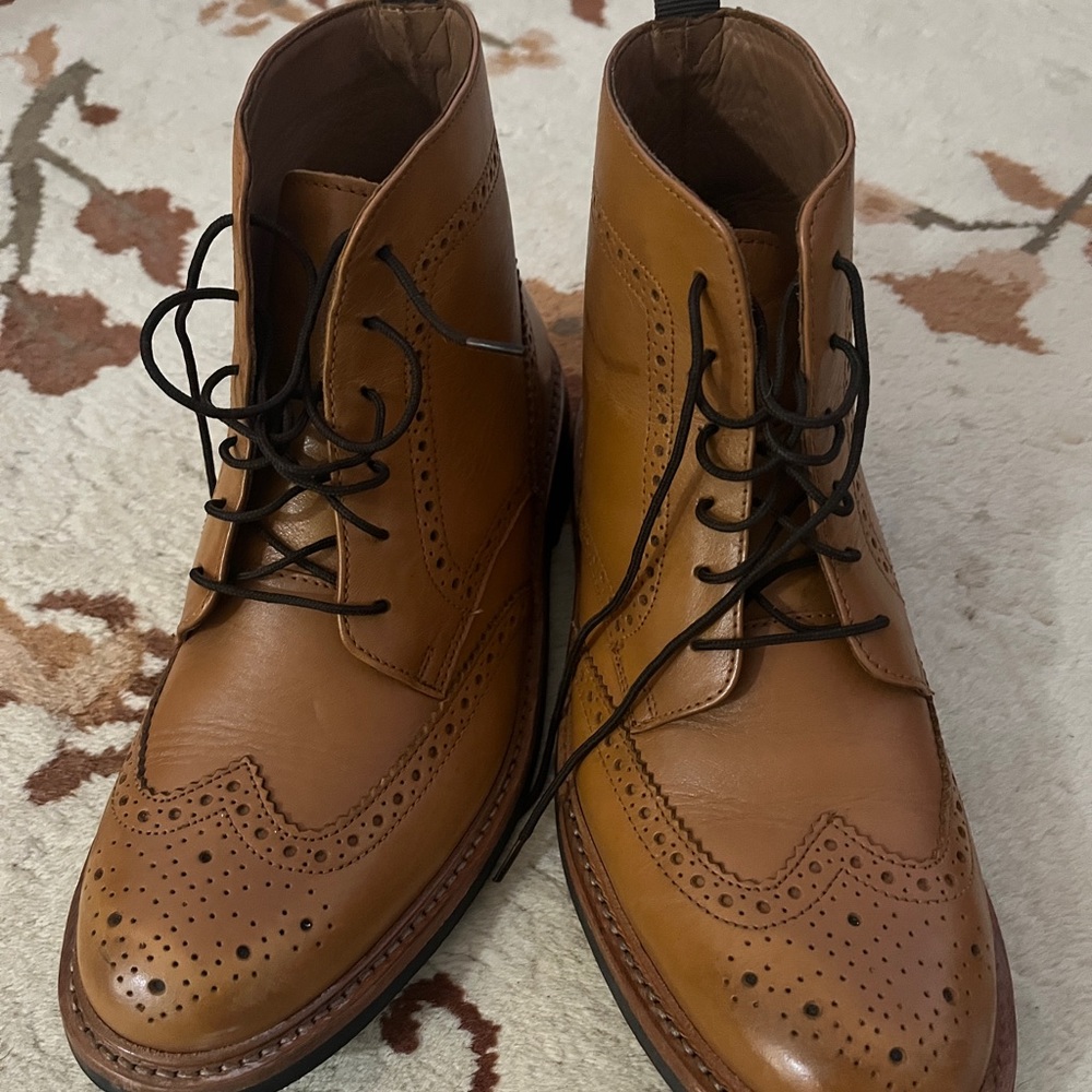 SAMUEL WINDSOR | Classic Cap Toe Oxford Shoes | Size 12M | New